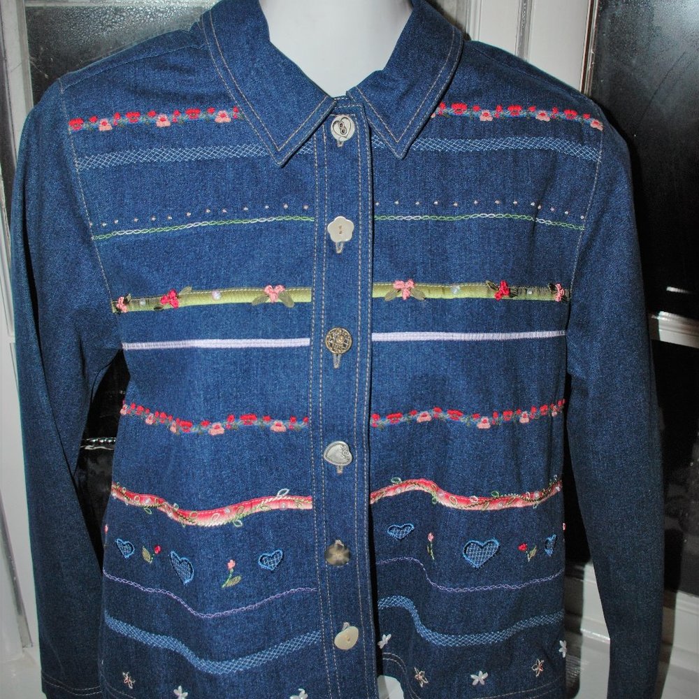 NWOT Koret City Blues Jean Jacket